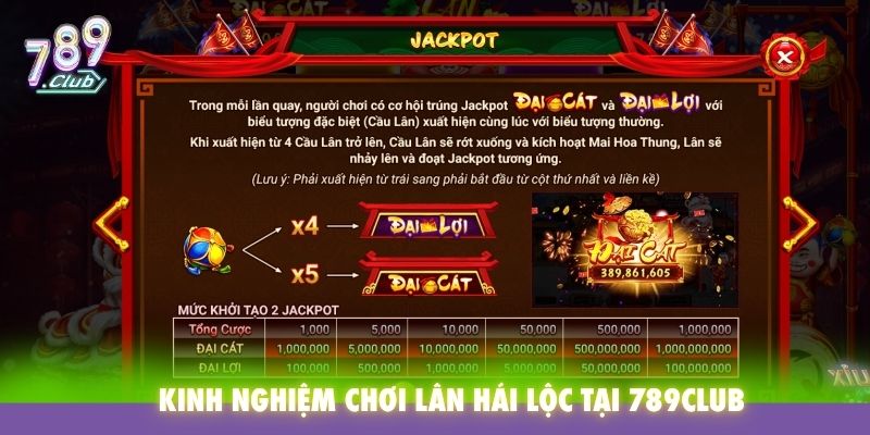 Kinh nghiệm chơi Lân Hái Lộc tại 789Club